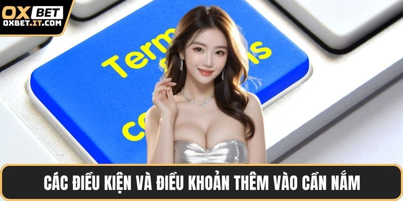 Các điều kiện và điều khoản thêm vào cần nắm