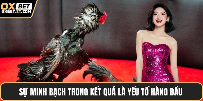 Sự minh bạch trong kết quả là yếu tố hàng đầu