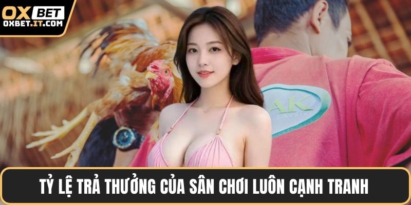 Tỷ lệ trả thưởng của sân chơi luôn cạnh tranh